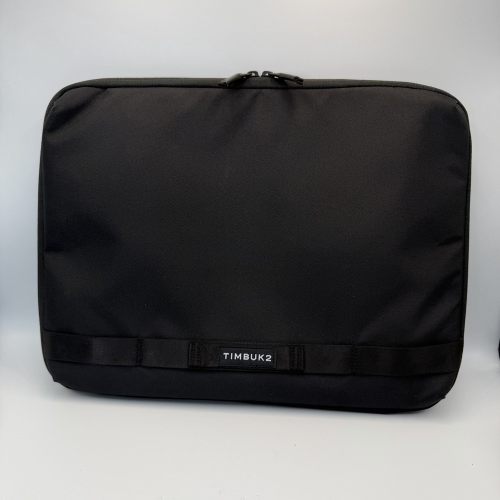Timbuk2 Stealth Folio Organizer Black 15-inch Laptop Bag Sleeve Padded XL